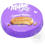 Вафлі Milka Choco Wafer з молочним шоколадом, 30г - image-0